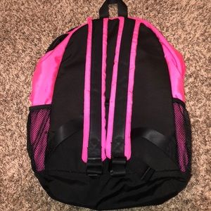 Pink backpack
